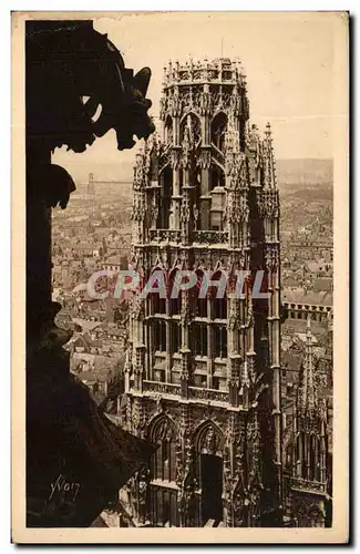 Ansichtskarte AK La Douce France Rouen La Tour Du Beurre