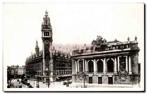 Cartes postales Lille La Bourse Et Le Theatre