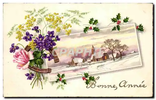 Cartes postales Fantaisie Bonne annee