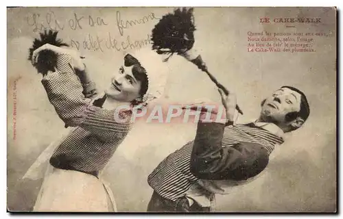 Ansichtskarte AK Fantaisie le CAke Walk Danse
