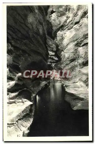 Cartes postales Padirac La riviere plane