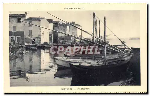 Ansichtskarte AK Provence Martigues Bateaux