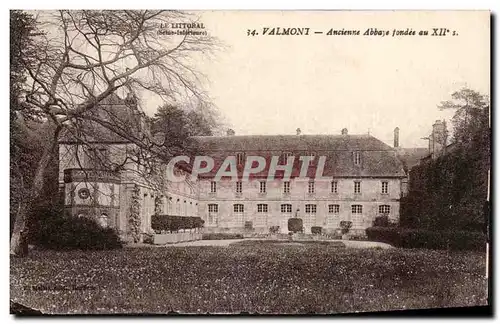 Ansichtskarte AK Valmont Ancienne Abbaye fondee au 12eme