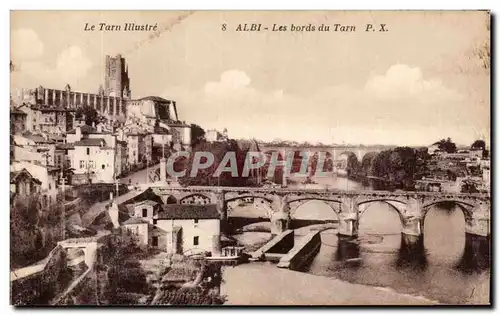 Cartes postales Albi Les Bords Du Tarn