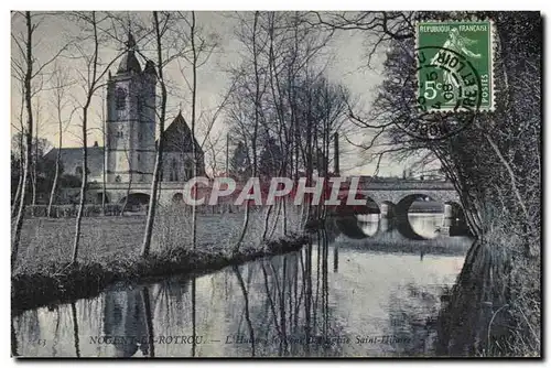 Cartes postales Nogent Le Rotrou L&#39Huisne Eglise Saint Hilaire