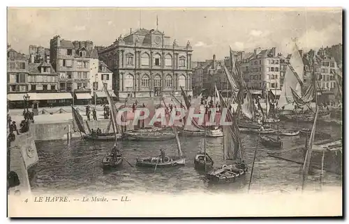 Cartes postales Le Havre Le Musee Bateaux