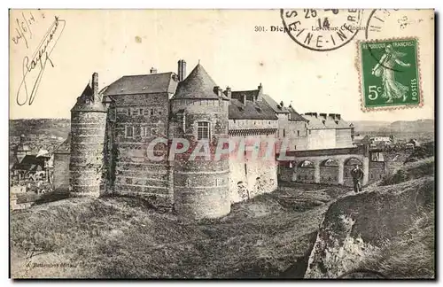 Cartes postales Dieppe Le vieux Chateau