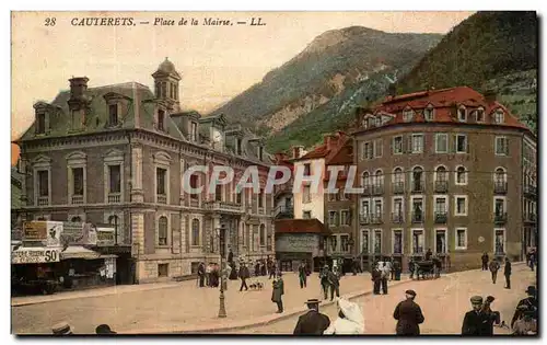 Cartes postales Cauterets Place de la Mairie