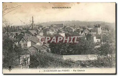 Cartes postales Bourbonnais St Germain Des Fosses Vue Generale