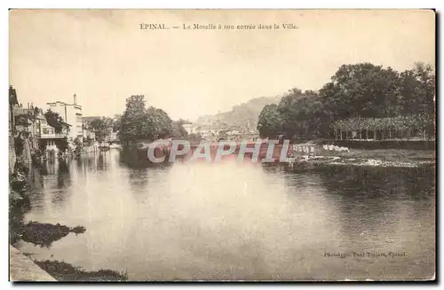 Cartes postales Epinal La Moselle a Son entree dans la Ville