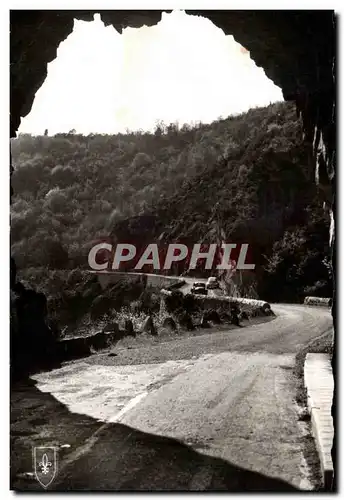 Ansichtskarte AK La Valle Pittoresque De La Sioule Sous le Tunnel Routier des Gorges de Chouvigny