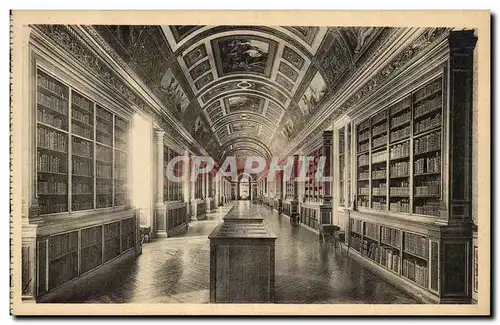 Cartes postales Chateau De Fontainebleau Galerie De Diane Ou Bibliotheque