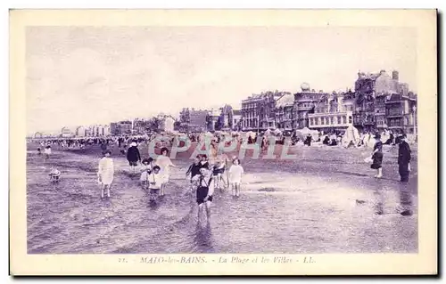 Cartes postales Malo les Bains La Plage et les Villas