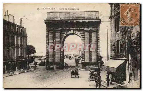 Ansichtskarte AK Bordeaux Porte de Bourgogne