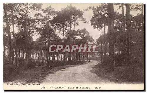 Ansichtskarte AK Arcachon Route du Moulleau