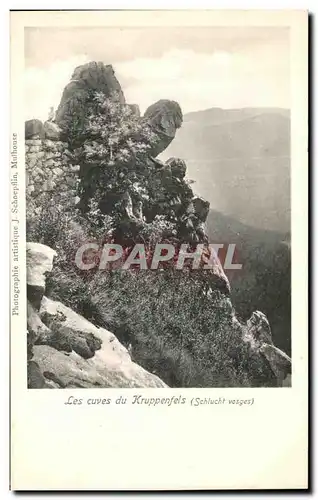 Cartes postales Les Cuves Du Kruppenfels