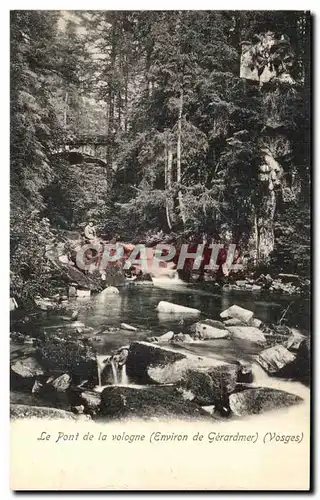 Ansichtskarte AK Le Pont de La Vologne Environs de Gerardmer