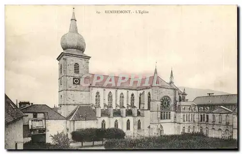 Cartes postales Remiremont L&#39Eglise