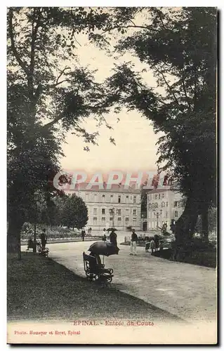 Cartes postales Epinal Entree du Cours