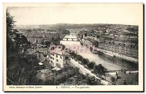 Cartes postales Epinal Vue Generale