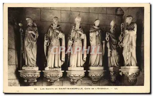 Cartes postales Les Saints De Saint Wandrille Cote De L&#39Evangile