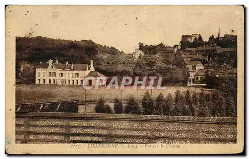 Cartes postales Lillebonne Vue Sur le Chateau