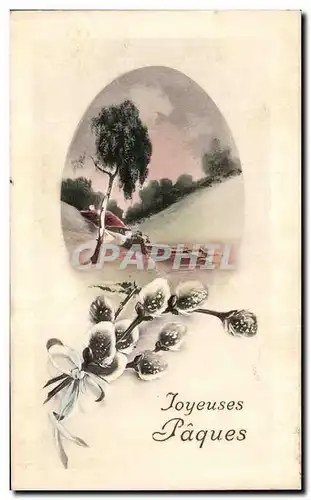 Cartes postales Fantaisie Joyeuses Paques