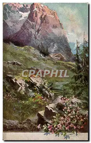 Cartes postales Fantaisie Montagne