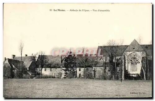 Cartes postales Le Mans Abbaye de l&#39Epau Vue d&#39ensemble