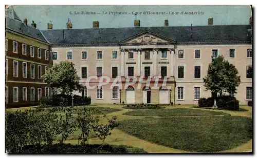 Cartes postales La Fleche Le Prytanee Cour d&#39Honneur Cour d&#39Austerlitz