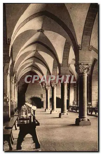 Ansichtskarte AK Les Chemineres du refectoire de l&#39Abbaye St pierre de Solemes Sarthe