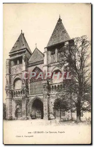 Cartes postales Le Mans La Couture Facade