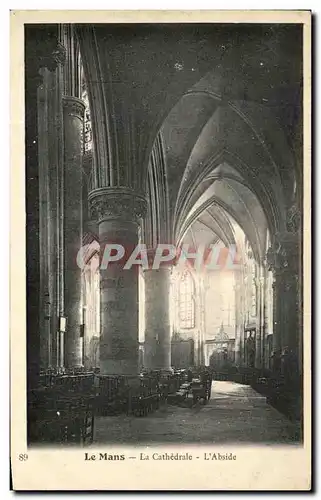 Cartes postales Le Mans Cathedrale L&#39Abside