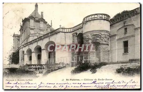 Cartes postales St Paterne Chateau de Roche Racan