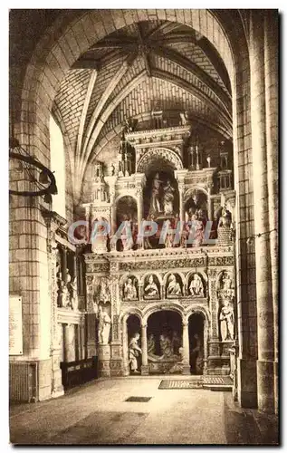 Ansichtskarte AK Les Saints De Solesmes La Chapelle De Notre Dame Transept De Gauche