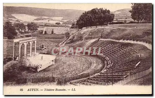 Cartes postales Autun Theatre Romain