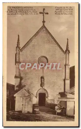 Cartes postales Paray Le Monial Chapelle de ND De Romay