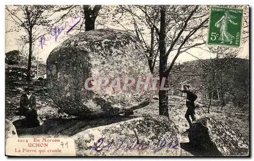 Ansichtskarte AK En Morvan Uchon La Pierre Qui Croule