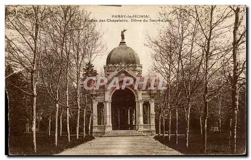 Cartes postales Paray Le Monial Enclos Des Chapelains Dome Du Sacre Coeur