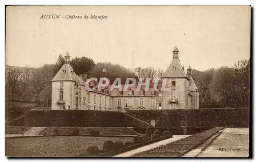 Ansichtskarte AK Autun Chateau De Montjeu