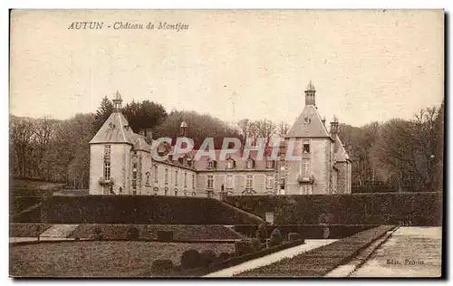 Cartes postales Autun Chateau De Montjeu