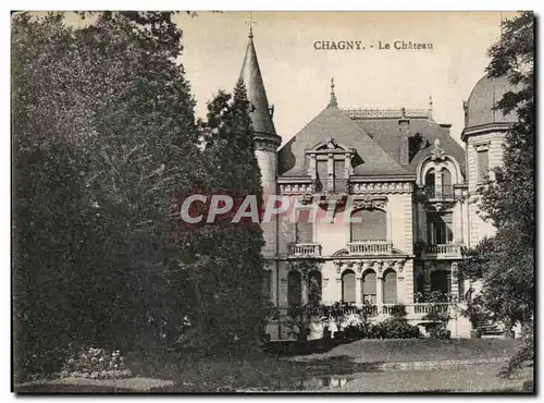 Cartes postales Chagny Le Chateau