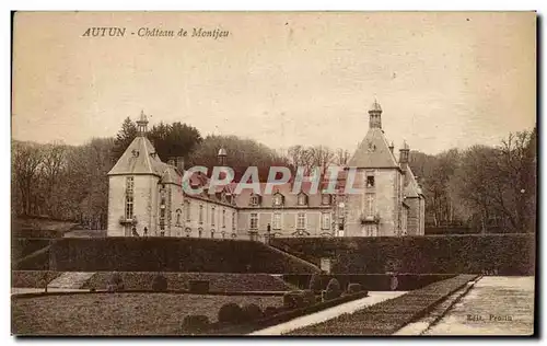 Ansichtskarte AK Autun Chateau De Montjeu