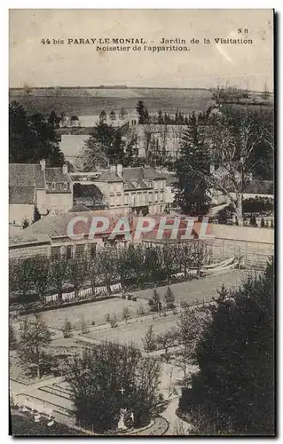 Cartes postales Paray Le Monial Jardin de la Visitation Noisetier de l&#39apparition