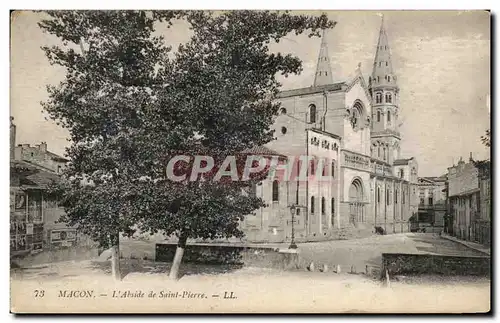 Cartes postales Macon l&#39Abside de Saint Pierre