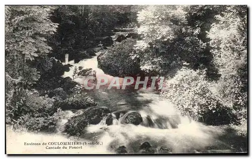 Cartes postales Environs de Coulommiers Cascade du Poncet