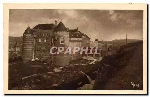 Ansichtskarte AK Les Petits Tableaux De Normandie Dieppe Le Chateau construit par Desmarets