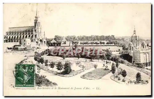 Ansichtskarte AK Bon Secours et le Monument de Jeanne d&#39Arc