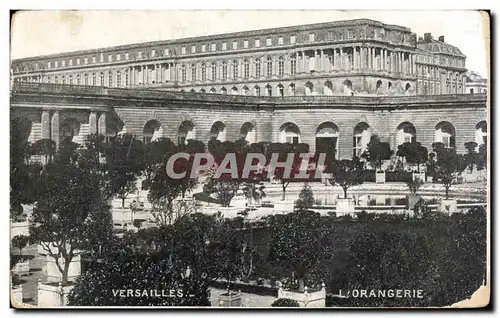 Cartes postales Versailles L'Orangerie