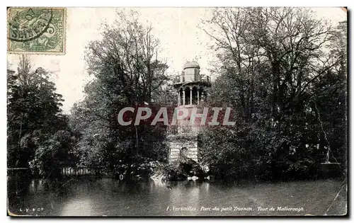 Cartes postales Versailles Parc du Petit Trianon Tour de Malborough